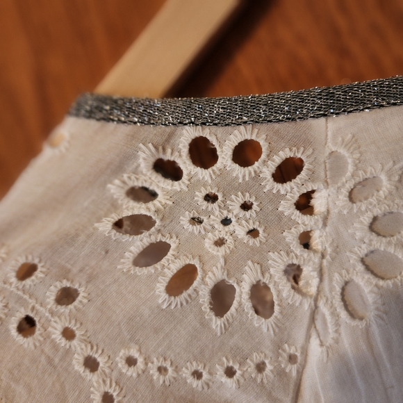 White Eyelet Dress - Picture 4 of 6